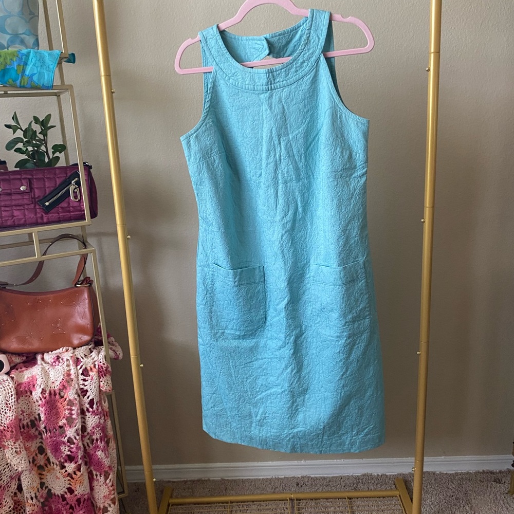 Vintage Quilted A-line dress